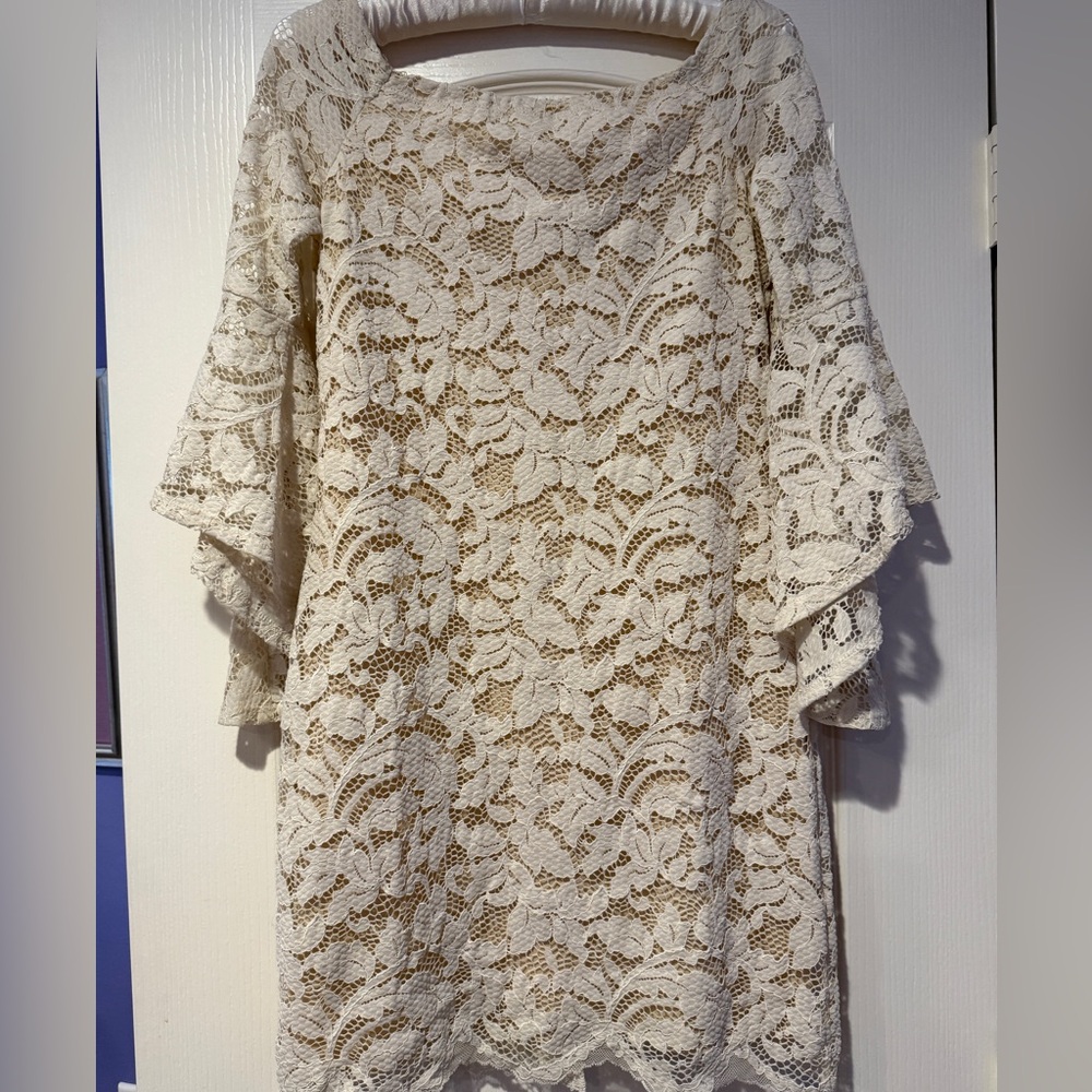 Fifteen Twenty White Lace Dress